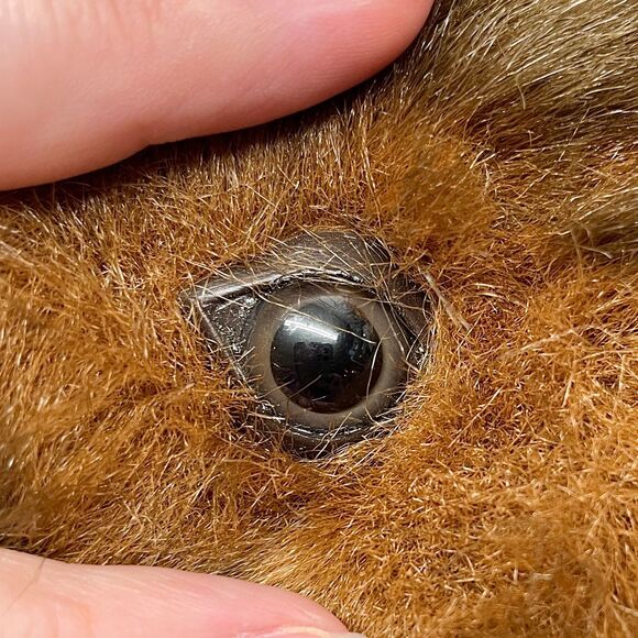 Vintage 1992 MJC PurrFection Moose Plush 20in Brown Floppy Laying Stuffed Animal - Picture 3 of 12